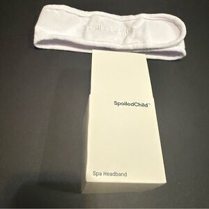SpoiledChild White Spa Headband